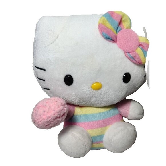Lot of 4 TY Hello Kitty Plush Toys 6" 2014 2015 by Sanrio - Picture 5 of 7